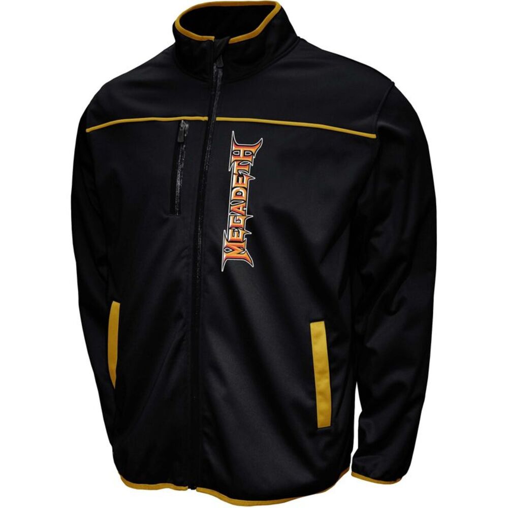 Megadeth - Megadeth - Vic Rattlehead - Rock Softshell Zip Front Jacket - XL